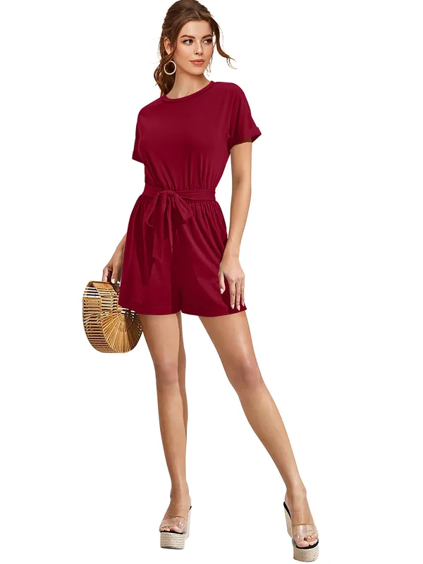Blue___Stretchable_Knitting_Dress_for_Women