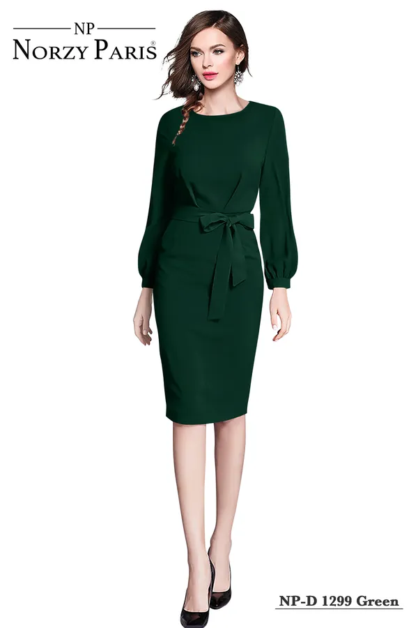 Chiku__Stretchable_Knitting_Dress_for_Women