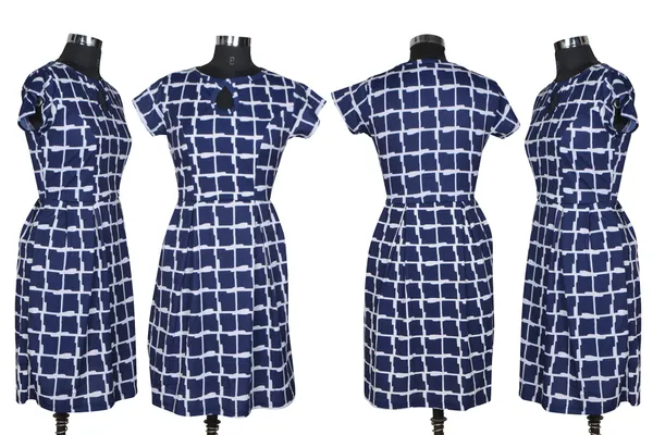 Nevy_Blue_Polyster_Knitting_Dress_for_Women