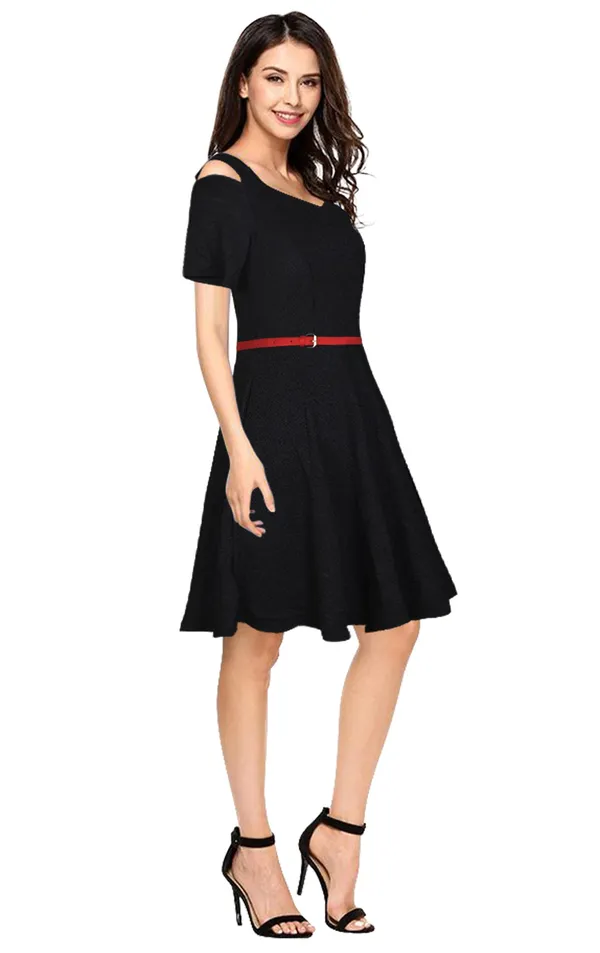 Pista__Stretchable_Knitting_Dress_for_Women
