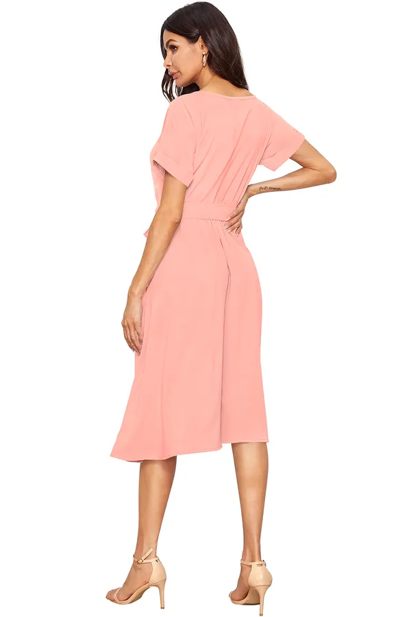 Maroon__Stretchable_Knitting_Dress_for_Women