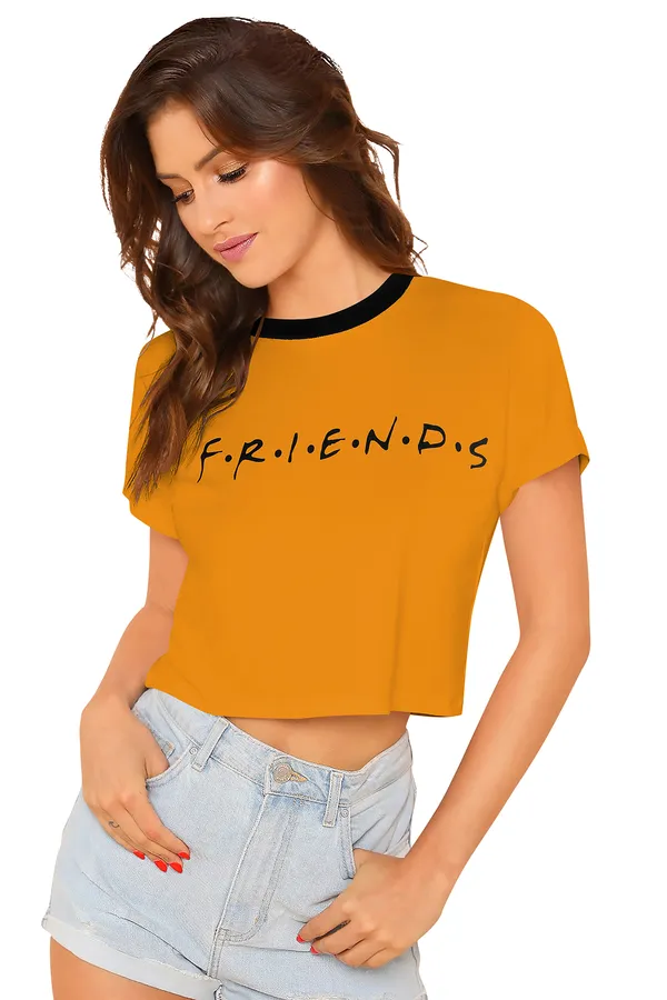 Yellow_Cotton_T-Shirt_for_Women