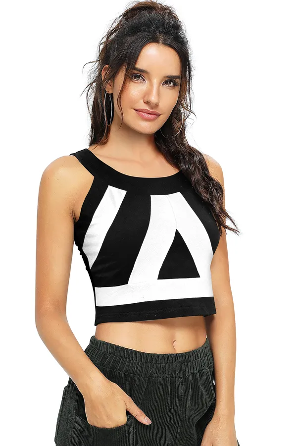 White_Polyester_Knitting_Tops_for_Women