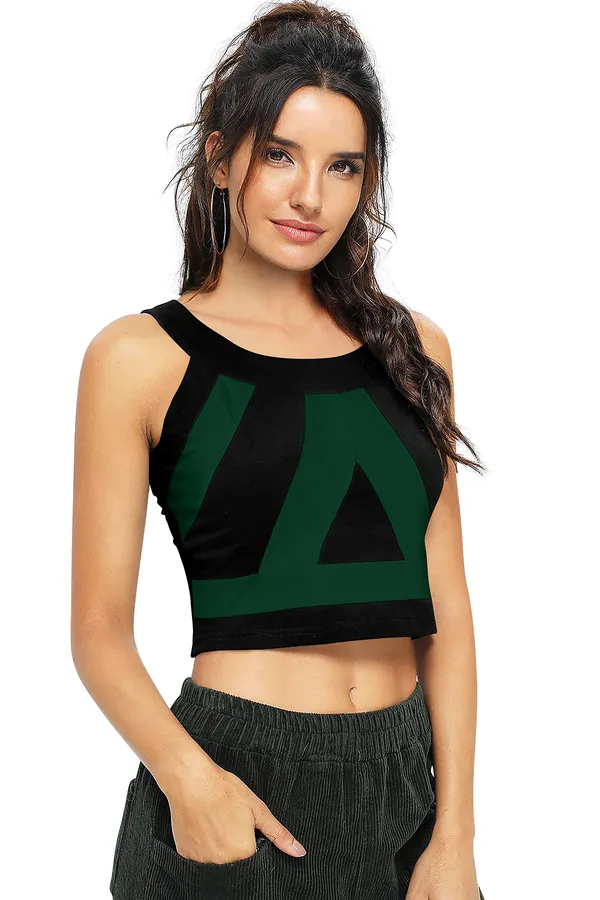 Green_Polyester_Knitting_Tops_for_Women