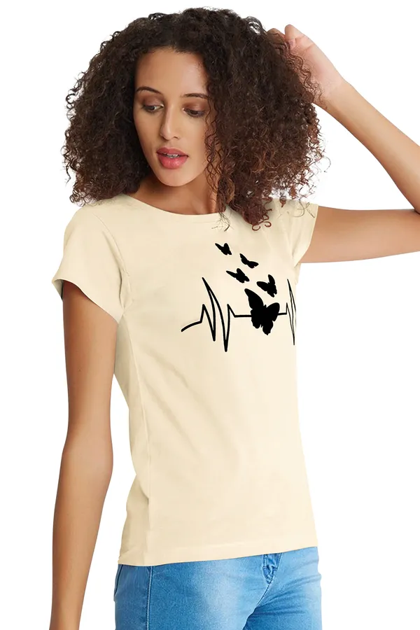 Cream_Cotton_T-Shirt_for_Women