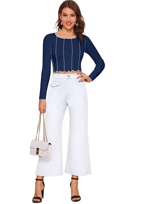 Blue_Polyester_Knitting_Tops_for_Women