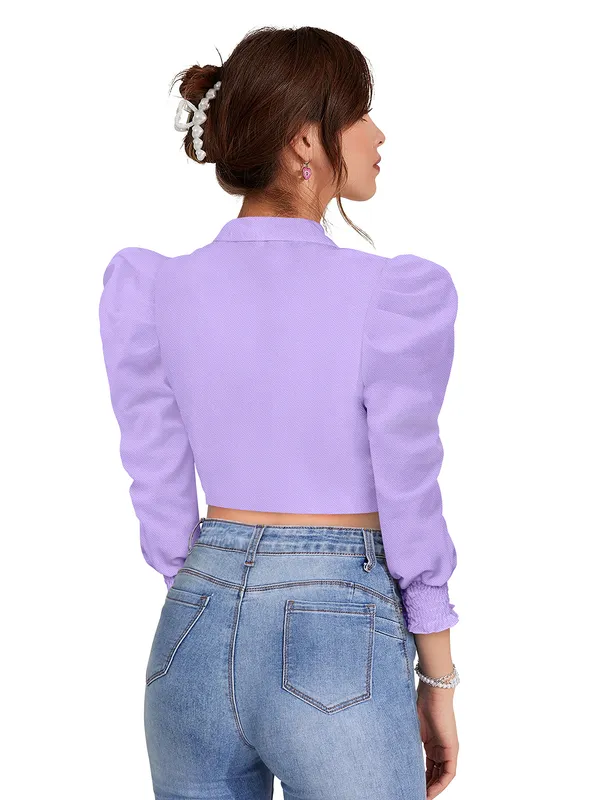 Purple_Polyester_Knitting_Tops_for_Women