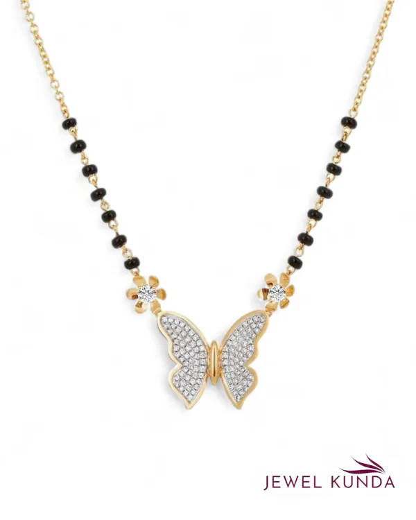 Yellow_Gold_Finish_Butterfly_Mangalsutra_For_Women