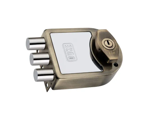 TRI-Bolt_(TBL-6001)_2CK_(Opertaed_Both_Side)_with_Four_high-Grade_Brass_Computer_Keys_That_Ensure_Long-Lasting,_Smooth_Operation__The_Lock_Body_Comes_with_an_Attached_Stainless_Steel_Plate.