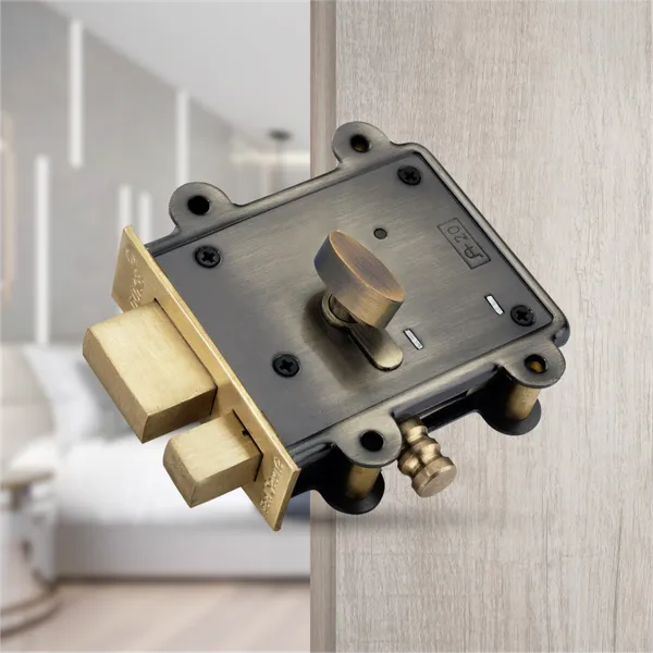 Door_Lock_Brass_Cylindrical_Knob_with_3_Ultra_Keys