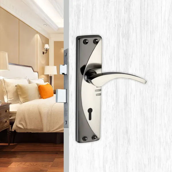 Mortise_Lock_Set_2_Tone_Black_Silver_lock_with_Key_Handle_for_Bedroom_Doors_&_Main_Door