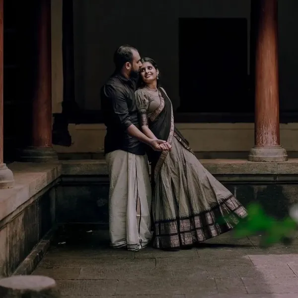 Grey_Kanjiveram_Silk_Zari_Lehenga_With_Blouse_Along_With_Banarsi_Silk_Dupatta