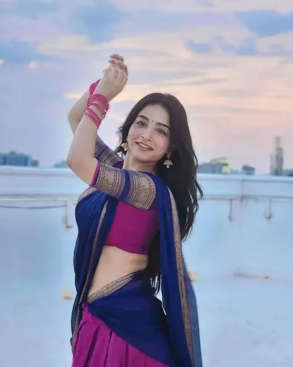 Purple_Kanjiveram_Silk_Zari_Lehenga_With_Blouse_Along_With_Banarsi_Silk_Dupatta