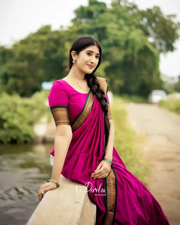 Pink_Kanjiveram_Silk_Zari_Lehenga_With_Blouse_Along_With_Banarsi_Silk_Dupatta