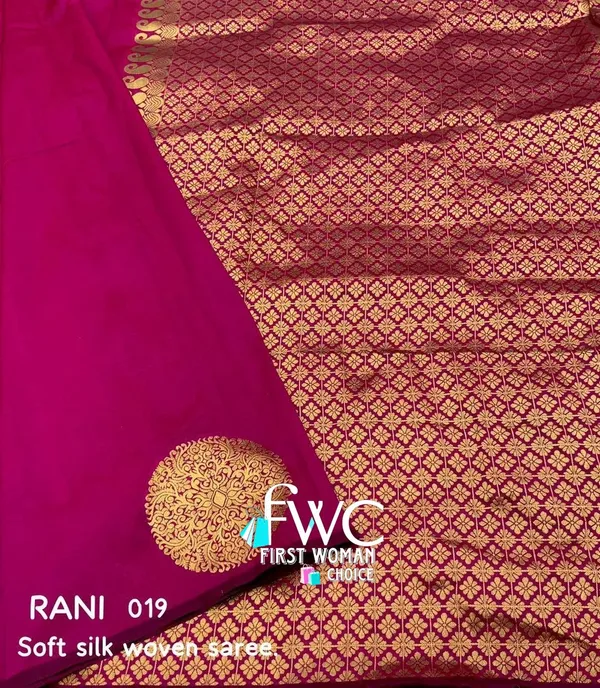 Pink__Woven_Jacquard__Saree_With_Unstitched_Blouse
