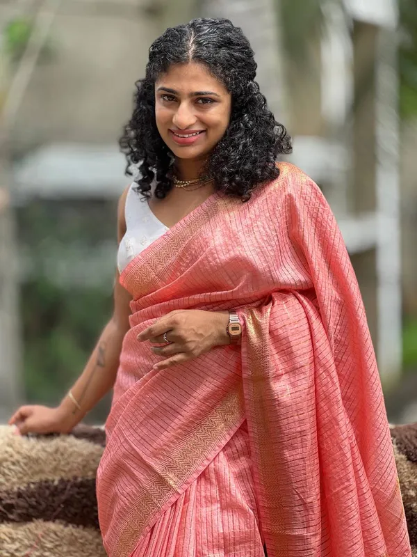 Peach_Soft_silk_cotton_Saree_with_Blouse_Piece_For__Women