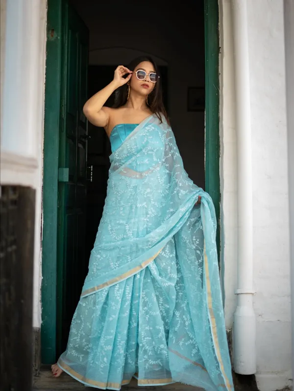 Firoza_Art_Silk_Cotton_Saree_with_Blouse_Piece_For__Women