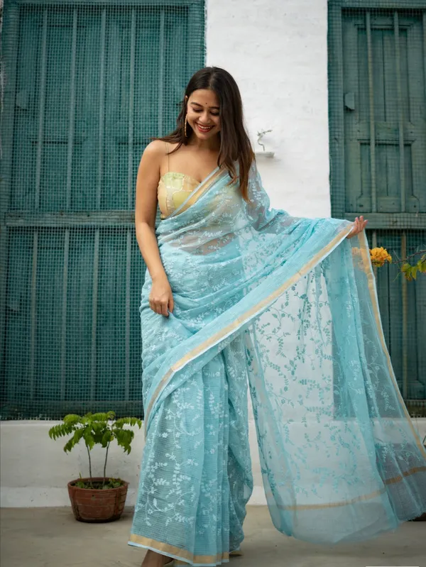 Firoza_Art_Silk_Cotton_Saree_with_Blouse_Piece_For__Women