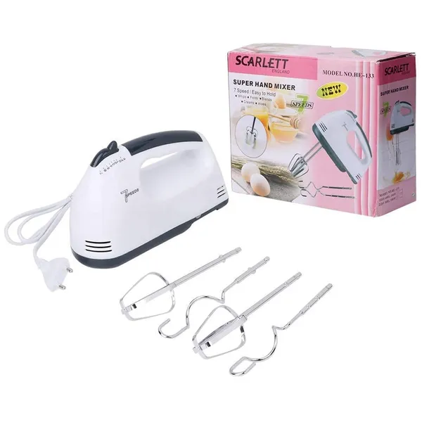 Nutts Electric Speed Hand Mixer Stainless Blender Price in India Buy  Nutts Electric Speed Hand Mixer Stainless Blender online at undefined
