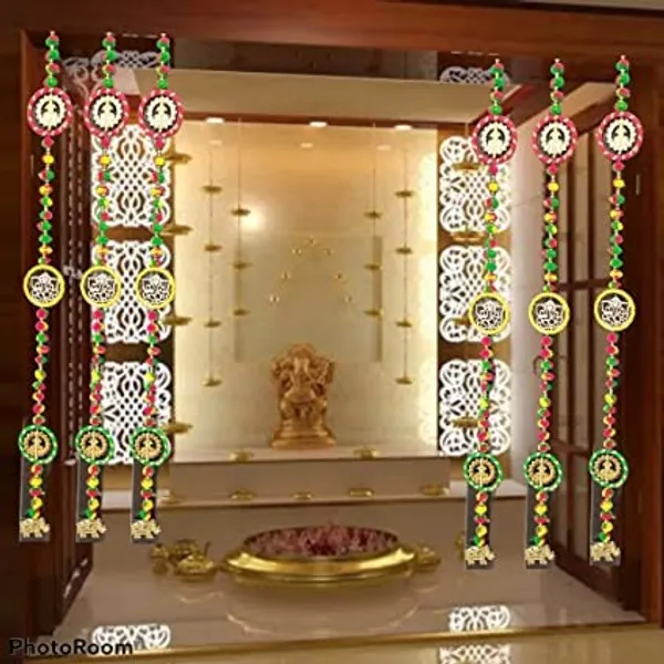 Handmade_Wall_Door_5_ft.Strings_Hanging_Pom_Pom_Torans_Garland_Bandhwar_with_Golden_Bells_Decoration_Item_for_Home_DecorDiwali_Festival,Navratri,Wedding_(5_FT_6_Strings)