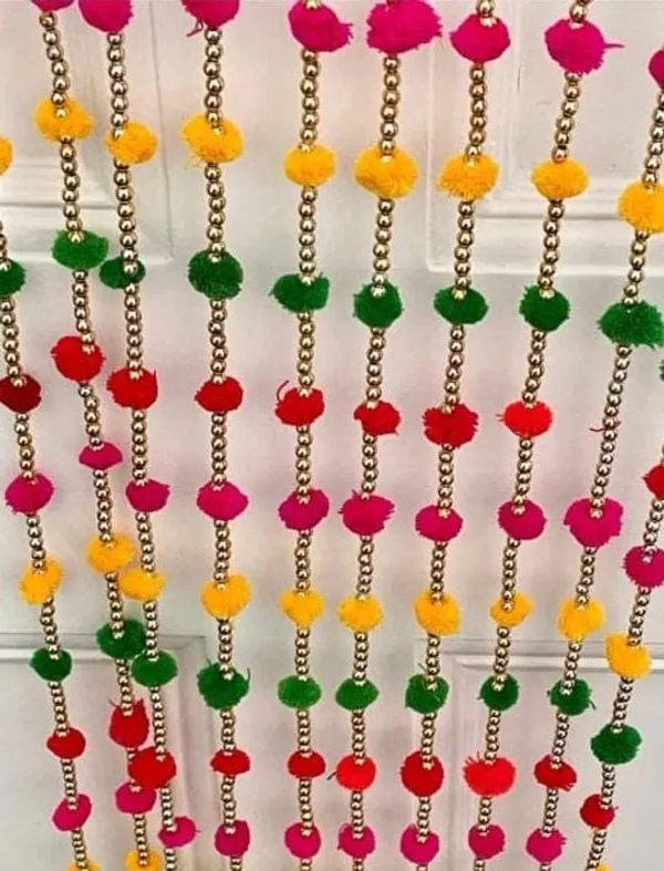 Handmade_Wall_Door_Hanging_Decorated_Bell_String_with_Golden_Beads_and_Pompom,_Hanging_Torans_Garland_Bandhwar_Decoration_Item_for_Home_DecorDiwali_Festival