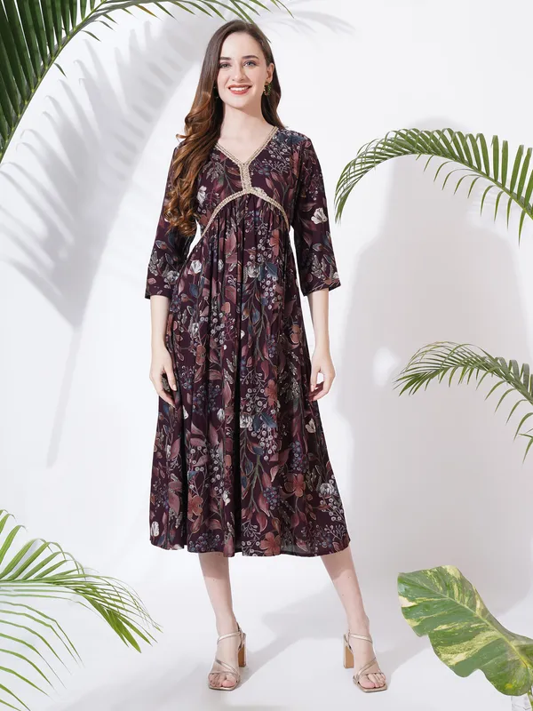 Fbella_Women_Viscose_Rayon_Floral_Alia_Cut_Midi_Dress