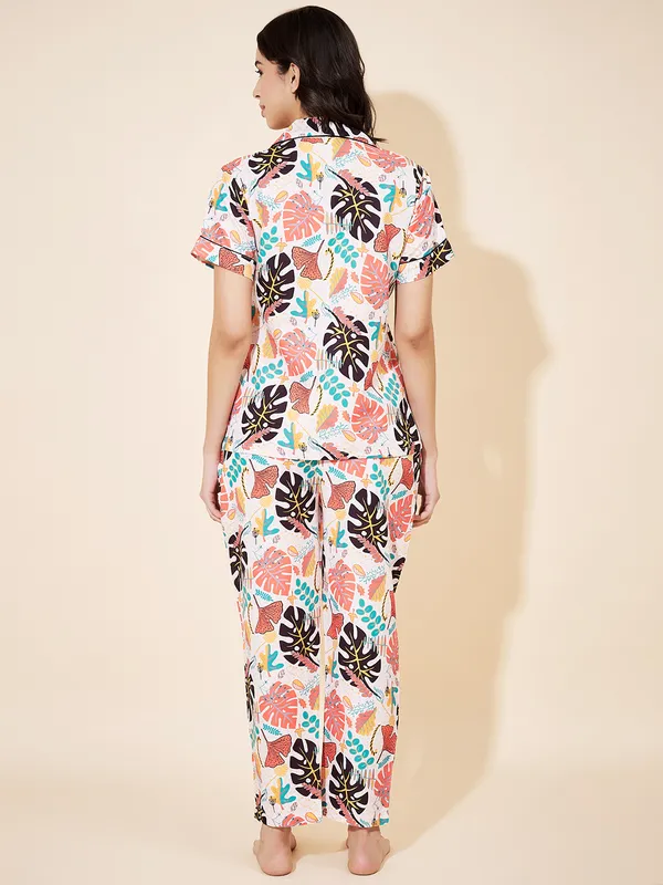 Multicolour_Cotton_Tropical_Night_Suit_For_Women.