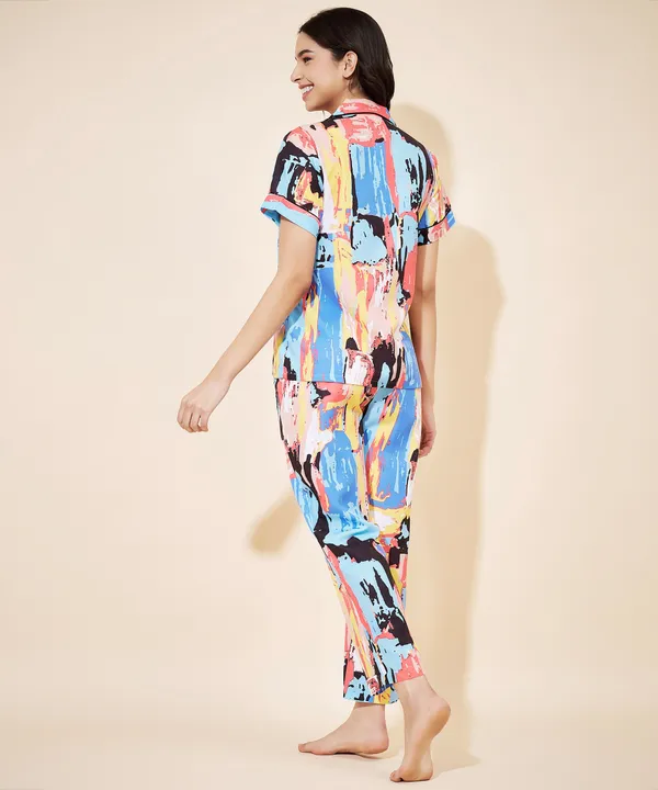 Multicolor_Cotton_Abstract_Night_Suit_For_Women.