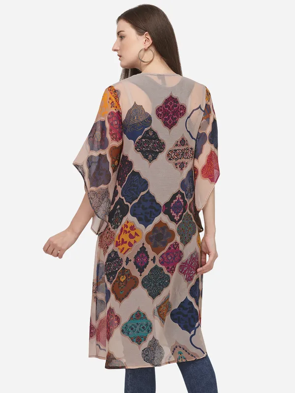 Women_Geometric_Printed_Longline_Tie-Up_Shrug