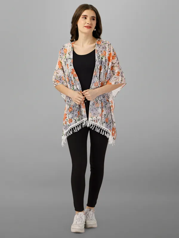Women_Printed_Tasselled_Shrug