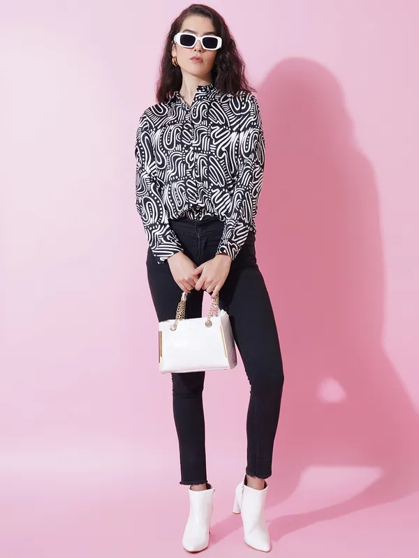 Modern_Tailored_Fit_Abstract_Printed_Satin_Shirt