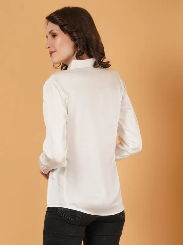 White_Satin_Shirt_For_Women