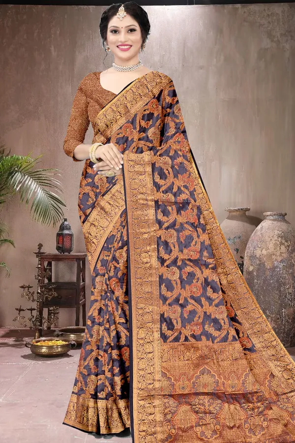 Grey_Color_Rich_Pallu_Jaal_Organza_Bollywood_Saree_for_Women