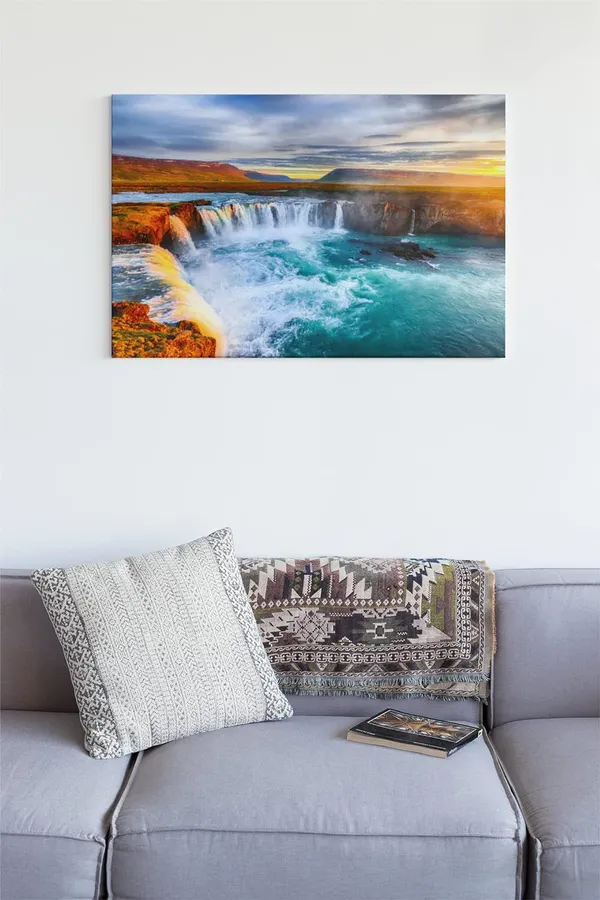 Canvas_Waterfall_Dream_Abstract_Wall_Art_Painting_With_Frame_-_(16_x_24,_DESGIN_W_03)