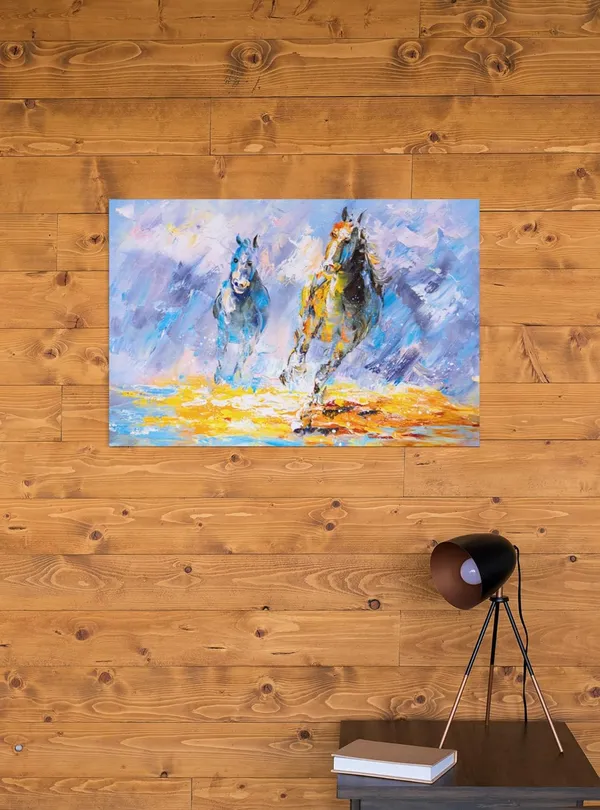 Horse_Painting_Wall_Art_Acrylic_Canvas_Poster_Painting_Abstract_Home_Decor_With_Frame_(20_x_30,_DESGIN_H_05)