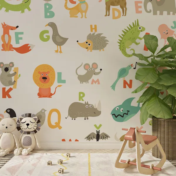 Complete_children_ABC__alphabet_for_babies_toddlers_preschoolers_with_funny_animals_pictures_for_each_letter_vector_illustration