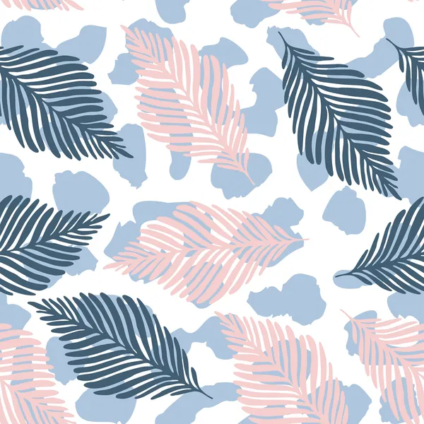 Abstract_Leopard_skin_and_tropical_leaves_seamless_pattern_texture_repeat._Seamless_Plant_palm_leaf_tropical_wallpaper.__Mural_Wallpaper.