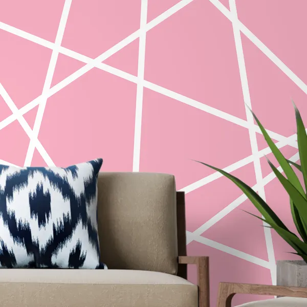 Geometric_pink_square_seamless_ceramic_tiles_texture_Mural_Wallpaper.