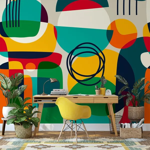 Hand_drawn_various_Abstract_shapes_and_doodle_objects._Contemporary_modern_trendy_Vector_illustrations._Set_of_three_square_Seamless_Patterns._Mural_Wallpaper