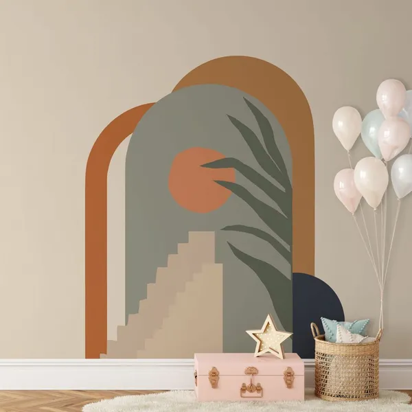 Hand_Drawn_interior_design_wall_Mural_Wallpaper.