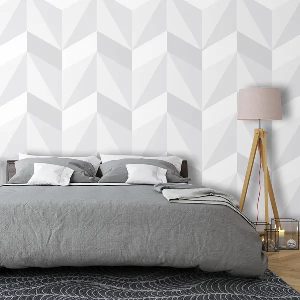 repetition_of_rectangular_and_triangular_geometric_planes_forming_zig-zag_lines_with_gray_gradations_as_inspiration_in_visual_communication_design_or_textile_design_Mural_Wallpaper.