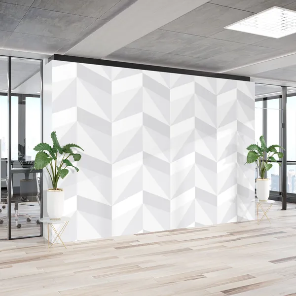 repetition_of_rectangular_and_triangular_geometric_planes_forming_zig-zag_lines_with_gray_gradations_as_inspiration_in_visual_communication_design_or_textile_design_Mural_Wallpaper.