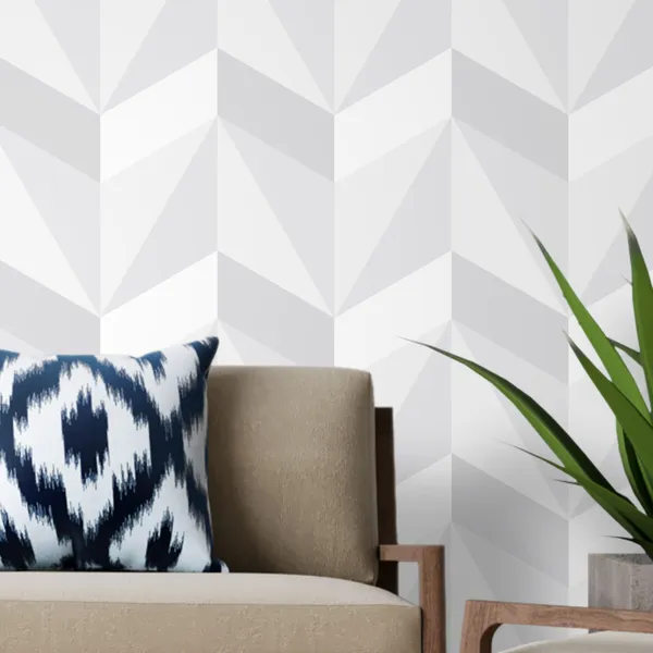 repetition_of_rectangular_and_triangular_geometric_planes_forming_zig-zag_lines_with_gray_gradations_as_inspiration_in_visual_communication_design_or_textile_design_Mural_Wallpaper.