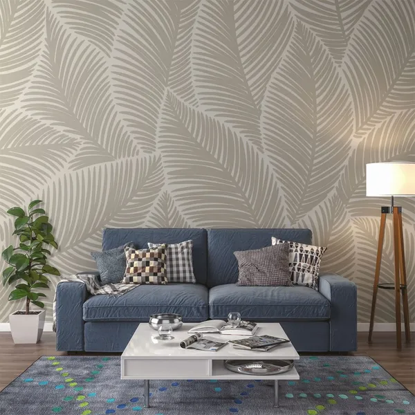Floral_Seamless_Pattern_with_Linear_Leaves_Minimalistic_Design_with_Line_Art_Leaves__Mural_Wallpaper