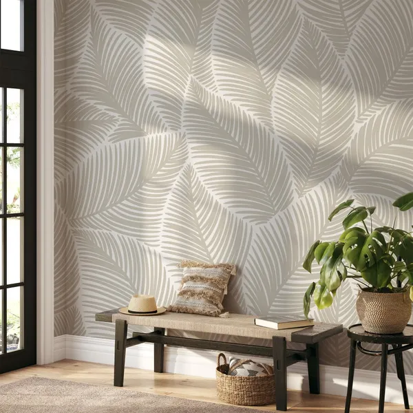 Floral_Seamless_Pattern_with_Linear_Leaves_Minimalistic_Design_with_Line_Art_Leaves__Mural_Wallpaper