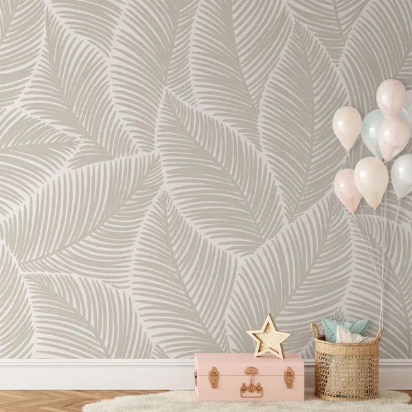 Floral_Seamless_Pattern_with_Linear_Leaves_Minimalistic_Design_with_Line_Art_Leaves__Mural_Wallpaper