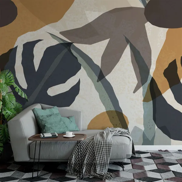 Mid_century_modern_art_print._Gallery_wall_printable_art._Boho_style_interior_Design_Mural_Wallpaper.