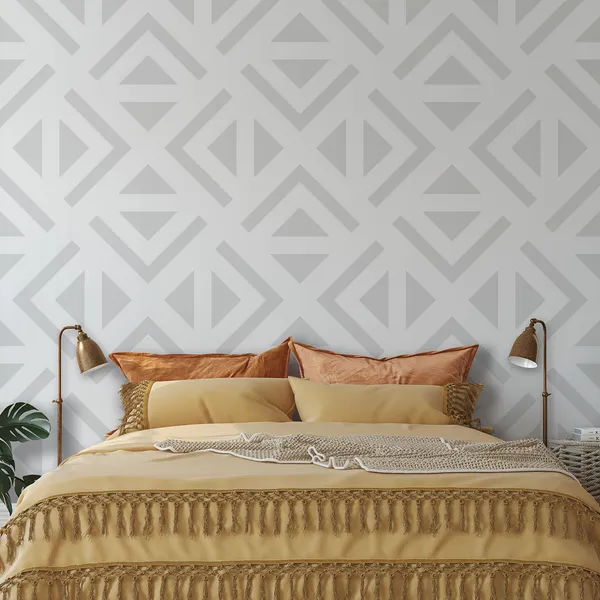 Grey_geometric_Mural_Wallpaper.