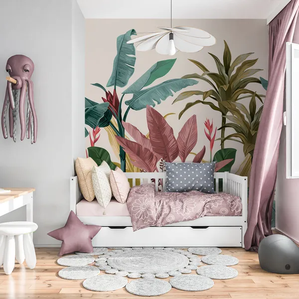 Beautiful_Lobster-claws_mural__Wall_Mural,_PVC_free_Wall_Covering