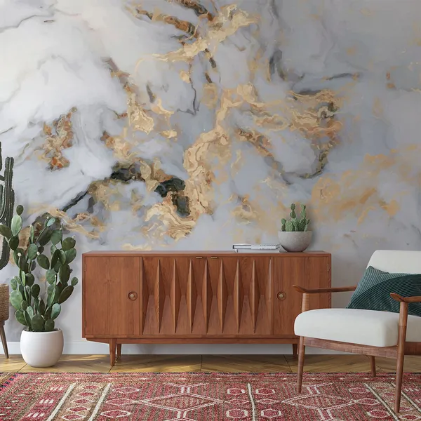 White_Marble_With_Gold_Stroke__Wall_Mural,_PVC_free_Wall_Covering